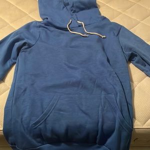 True Classic Plain Blue Hoodie